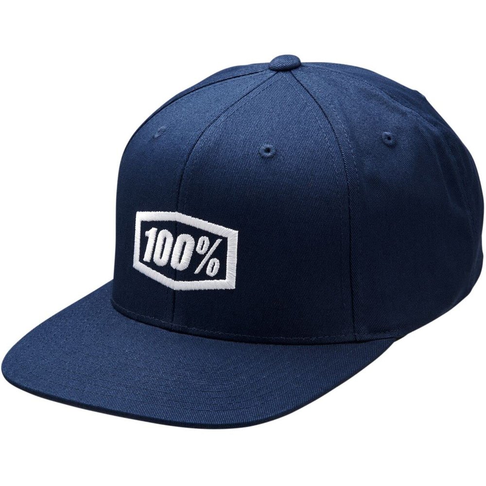 100% Corpo Classic Snapback Hat (NAVY)