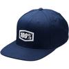 100% Corpo Classic Snapback Hat (NAVY) view 1