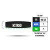 1 Pair Nxtrnd Bicep Bands, Sweat-Absorbent Arm Sweatbands, Football Accessory (Black) view 4