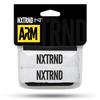 1 Pair Nxtrnd Bicep Bands, Sweat-Absorbent Arm Sweatbands, Football Accessory (White) view 2