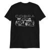 1965 high-Performance Pony car Cobra CSX4000 Series Collector Car Short-Sleeve Unisex T-Shirt Black