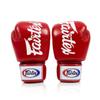 Fairtex BGV19 Deluxe Tight-Fit Gloves (Red, 14 oz) view 3