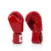 Fairtex BGV19 Deluxe Tight-Fit Gloves (Red, 14 oz) view 4