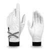 Biggold Golf Gloves Left Hand and Right Handed Women Sheepskin Glove Ladies Genuine Leather Elegant Sport Gloves Anti-Slip Training Mittens 1 Pair (White,17) view 1