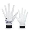 Biggold Golf Gloves Left Hand and Right Handed Women Sheepskin Glove Ladies Genuine Leather Elegant Sport Gloves Anti-Slip Training Mittens 1 Pair (White,17) view 3