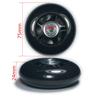 Byaning 2 Sets Luggage Suitcase Wheels Replacement,60/64/68/70/75/78mm Inline Outdoor Skate Replacement Wheels,Rubber Swivel Caster Wheels Repair Kits (OD:75 W:24 ID:6 Axles: 35 & 40) view 3