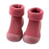 Toddler Baby Sock Shoes Non- Sole Floor Slipper Boys Girls Breathable Thick Indoor Outdoor Winter Warm Shoes Socks. / (Wine, 24) view 1