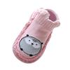 Infant Baby Socks Shoes Indoor Floor Slipper Anti-Slip Soft Sole Protect Toes Baby Booties Newborn Cartoon Shoes Boots. / (Pink, 13) view 1