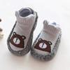 Infant Baby Socks Shoes Indoor Floor Slipper Anti-Slip Soft Sole Protect Toes Baby Booties Newborn Cartoon Shoes Boots. / (Gray, 12) view 2