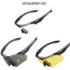 GALAXYLENSE ICE DEA Tactical Combat Glasses For Men - Shooting Glasses - Hunting Glasses - 3 Color Replacement lens (Black) view 3