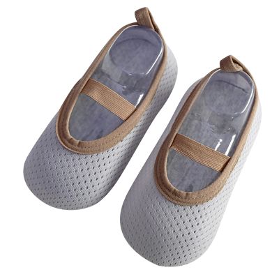 Water Shoes for Kids Girls Boys Swim Water Shoes Toddler Kids Quick Dry Non-Slip Water Skin Barefoot Sports Shoes. / (Gray, 18-24 Months)