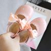 Boys Girls Leather Loafers Dress Shoes Infant Shoes Suitable for Crawling Wedding Dress Birthday Parties Any Occasion. / (Pink, 0-3Months) view 2