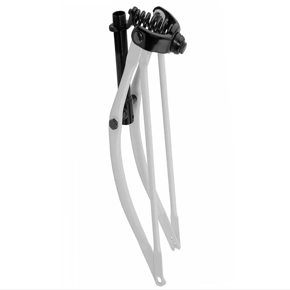 lowrider 20" Original Bike Classic Spring Fork 1 Inch White/Black.