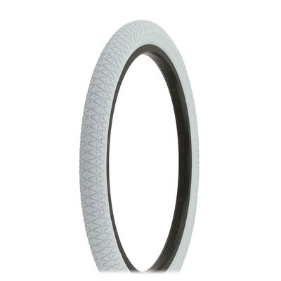 Bike Tire 20 x 1.95 White/White Side Wall HF-884.