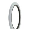 Bike Tire 20 x 1.95 White/White Side Wall HF-884. view 1
