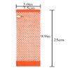 Lastclream 80s Fishnet Sleeves for Women Cosplay Costume Party Accessories Fingerless Mesh Fishnet Gloves (Orange) view 2