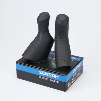 SENSAH Sensah7/8/9/10/11/12 Speed Bicycle Gear Lever Rubber Leather Cover (Lever Cove-Black)