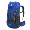 Bseash 60L Hiking Camping Backpack with Rain Cover, Waterproof Large Capacity Outdoor Sport Travel Daypack Climbing Touring (Blue) view 1