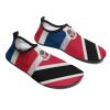 Calculay Trinidad & Tobago - Dominican Republic Flag Water Shoes, Beach Shoes for Men and Women, Swimming Pool Yoga, Surfing Sneakers view 4