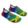 Calculay Jamaica - Haiti Flag Water Shoes, Beach Shoes for Men and Women, Swimming Pool Yoga, Surfing Sneakers view 4