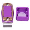 SMICH Billiard Pool Chalk Holder, Portable Billiard Chalk Holder Aluminum Magnetic with Fixed Clip for Billiards Accessories for Billiard(Purple) view 3