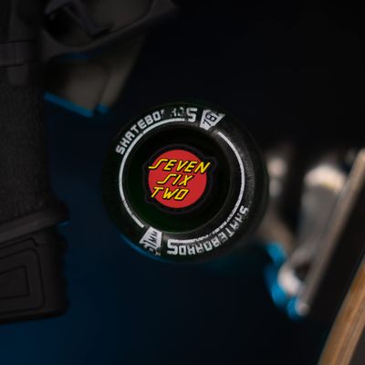 7.62 Ranger Eye PVC Rubber Morale Patch - Seven Six Two Santa Cruz, Hook Backed Morale Patch by NEO Tactical Gear
