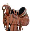 Arabian Horse Western Saddle 15 16 17 Pleasure Tooled Leather Trail TACK Set (15 in) view 1