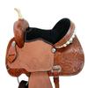 Arabian Horse Western Saddle 15 16 17 Pleasure Tooled Leather Trail TACK Set (15 in) view 3