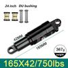 Shock Suspension Bicycle 750/850/1000LBS Bike Rear Shock Absorber 125mm/150mm/165mm/185mm Rear Biliary Spring Shock (Size : 185mm/1000Lbs) view 2