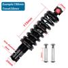 Jejy Mountain Bike Rear Suspension Shock Absorber Coil Spring Rebound Spring Downhill Rear Shock 125mm/150 Mm/165mm/190mm Accessories (Color : 190mm/650lbs) view 2