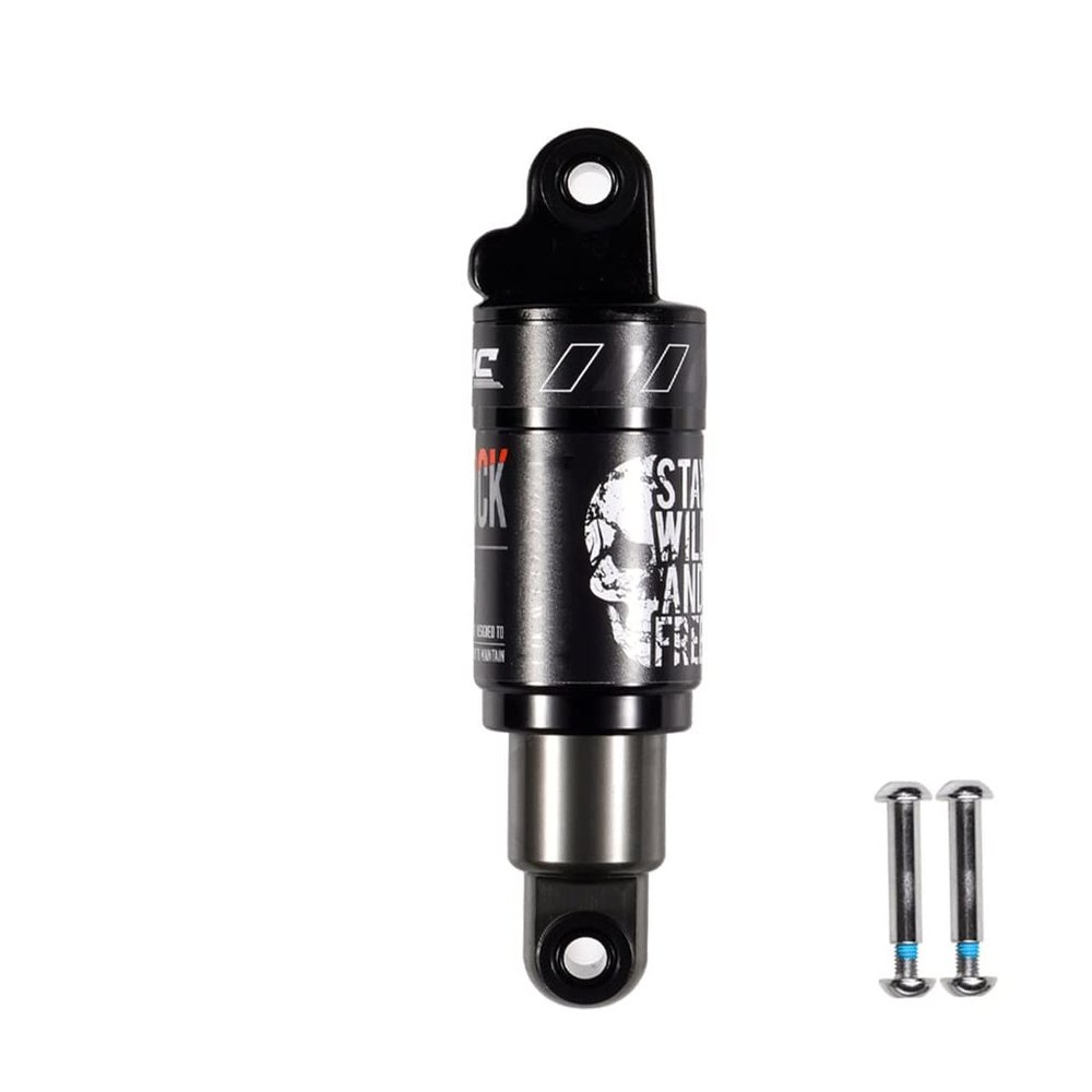 Jejy Rear Shock Absorber Bicycle 1000lbs Spring Downhill Rear Shock for XC Soft Tail MTB 150mm/165mm/185mm/190mm/200mm (Size : 185mm)
