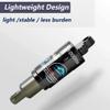 Jejy Bike Rear Shock Absorber 125mm/150mm/165mm/190mm Bicycle Oil Spring Shock 850/1000LBS with Accessories (Size : 165mm/1000Lbs) view 2