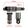 Jejy Rear Shock Absorber Bicycle 1000lbs Spring Downhill Rear Shock for XC Soft Tail MTB 150mm/165mm/185mm/190mm/200mm (Size : 165mm) view 3