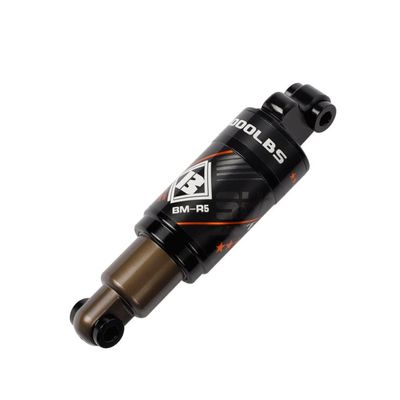 Jejy Bicycle Oil Shock Absorber Rear Shocks Aluminum Alloy for MTB/E-Bike/Scoters, 120mm/125MM/150MM/165MM/190MM 550LBS/750LBS/1000LBS (Size : 150mm/750Lbs)