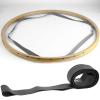 Tyenaza Rim Strip Rim Tape, PVC Gear Bike Tire Liner Red Bike Tyre Protector Strip, Anti Puncture Wheel Rim Tape for Mountain & Road (20 inch-Black) view 3