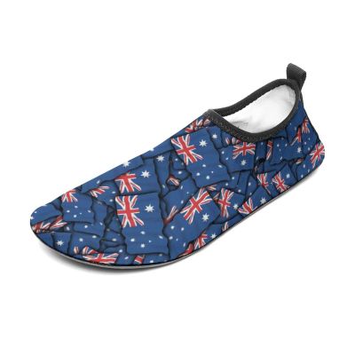 Calculay Australian Flag Water Shoes, Beach Shoes for Men and Women, Swimming Pool Yoga, Surfing Sneakers
