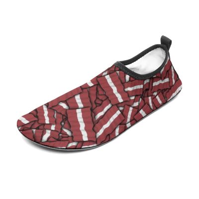 Calculay Latvia Flag Water Shoes, Beach Shoes for Men and Women, Swimming Pool Yoga, Surfing Sneakers
