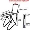 Bicycle Front Rack, Bike Luggage Touring Carrier Racks 15KG Capacity Mountain Bike Pannier Cycling Equipment Stand Footstock for Cargo Luggage Picnic Carrier Rack,Black 2 view 3