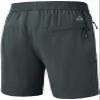 Rdruko Men's Outdoor Work Hiking Shorts Water Resistant Stretch Cargo Shorts Elastic Waist(Stone Gray, US S) view 3