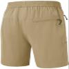 Rdruko Men's Outdoor Work Hiking Shorts Water Resistant Stretch Cargo Shorts Elastic Waist(Khaki, US M) view 3