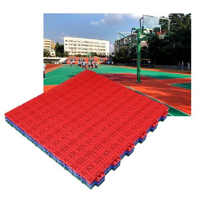 Basketball Court Modular Interlocking Floor Tiles Indoor Outdoor Weatherproof DIY Plastic Puzzle Sports Flooring58CM (Color : Blue, Size : 1PCS)
