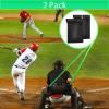 Fabbay 2 Pieces Umpire Ball Bag Umpire Gear Baseball Softball Umpire Bag Quality Woven Polyester Fabric for Baseball Softball with Belt Extra Large(Black) view 2