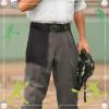 Fabbay 2 Pieces Umpire Ball Bag Umpire Gear Baseball Softball Umpire Bag Quality Woven Polyester Fabric for Baseball Softball with Belt Extra Large(Black) view 4