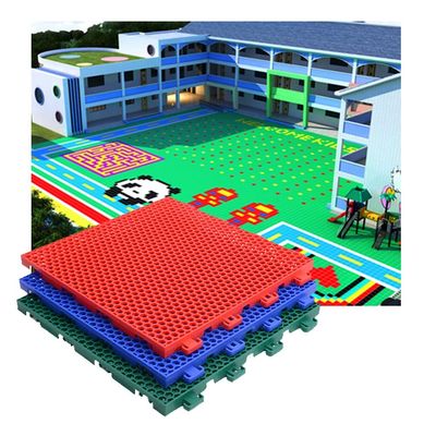 30.5CM Modular Interlocking Floor TilesGymnasium Basketball Court Playground Public Leisure Place DIY Puzzle Sports Flooring (Color : Blue, Size : 10PCS)