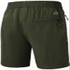 Rdruko Men's Outdoor Work Hiking Shorts Water Resistant Stretch Cargo Shorts Elastic Waist(Army Green, US XXL) view 3