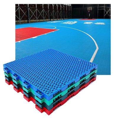 30.6CM Outdoor Modular Interlocking Floor Tiles Basketball Court Tennis Court Volleyball Court Badminton Court DIY Sports Flooring (Color : Red, Size : 10PCS)