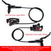 TOBWOLF 1 Pair MTB Disc Brake Set, Hydraulic Disc Brake Kit with 160mm Rotors, Left Front 81cm & Right Rear 147cm, Aluminum Oil Pressure Calipers Levers for Mountain Bike E-Bike Fat Bike Road Bike view 4