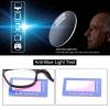 LJIMI Nearsighted Distance Glasses For Men and Women Retro Myopia Glasses TR90 Lightweight Shortsighted Eyeglasses Black Full Frame Eyewear Blue Light Filter Spectacles THESE ARE NOT READING GLASSES view 4