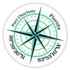 Port Charlotte Florida 2-Inch Vinyl Decal Sticker Latitude Longitude Compass Design view 1