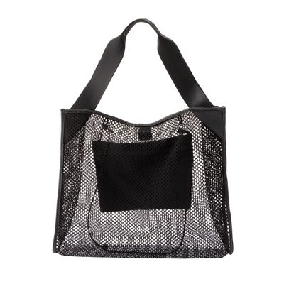 Speedo SE22281 Voyage Mesh Big Tote Bag, Unisex, Black